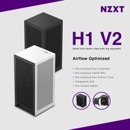 NZXT H1 V2 - Mini ITX Casing with PSU, AIO, and Riser Card