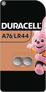 Duracell 1.5V A76/LR44 Battery Pack of 2