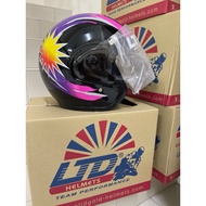 Ready Stock - LTD BINTANG 14 HELMET LIMITED EDITION BLACK PURPLE 2023 (4000 unit only)