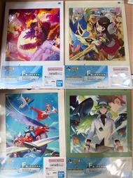 一番賞  寶可夢大師 EX 7 週年紀念透明海報 寵物小精靈 Pokemon Master N 拉帝亞斯 小遙 黑白 故勒頓 朱紫