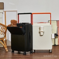 Kata Laluan Wanita Troli Kecil Lebar Pelbagai fungsi Beg Perjalanan Baharu 2025 Bagasi Ringan Roda U