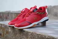 sepatu badminton RS ergonomic merah premium/sepatu pria/sneakers pria