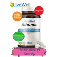 Livewell Albumin Egg White Protein Capsule 120 Capsules