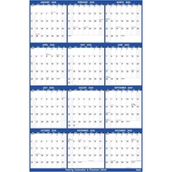 Kalendar Dinding Tahunan 2026 - Kalendar Tahunan Besar 2026, Jan 2026 - Dis 2026, 25.2" x 38.2" (Ter