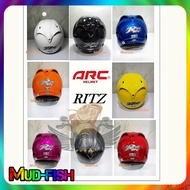 TOPI KELEDAR ORIGINAL ARC RITZ Helmet Metallic COLOUR (SIRIM APPROVED)