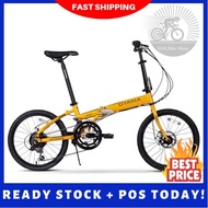 Oyama SKYLINE Folding Bike 20 Inch-/406 Shimano 6×2 12 Speed - Skyline M500D