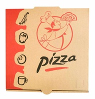 10pcs PIZZA BOX WITH PRINTING 12 INCH / PIZZA BOX PLAIN 6/8/10 INCH