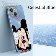 【Mickey】Case Xiaomi 11 Lite 5G NE Mi 11 12 Lite 9T 10T 11T 12T Pro 6D Plating Soft TPU Shockproof Mobile Phone Case