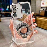 For Samsung A57 SamsungA57 5G CD Pattern Magnetic Bracket Phone Case For Samsung Galaxy A57 A37 A27 