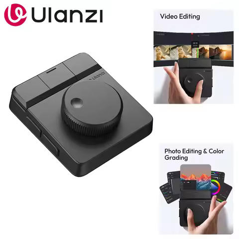 Ulanzi D100H Dial Creative Controller Video Editing Assistant for Youtube Tiktok PR PS Support Bluet