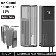 TPU case for Xiaomi 165W Power Bank 10000mAh PB1165MI with Built in USB C Cable Portable Charger Tra