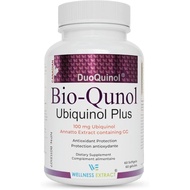 Wellness Extract BioQuinol Ubiquinol CoQ10 with Geranylgeraniol Softgel Capsules 150mg for Cellular 