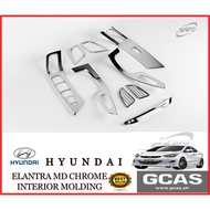 Hyundai Elantra MD Chrome Interior Molding
