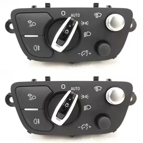 2X 4M0941531P/J/AB/AH Headlight Headlamp Auto Control Head Light Multiple Switch Knob For A4 B9 S4 8