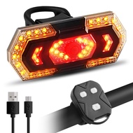 Bike Rear Tail Light, KaiDengZhe Bike Indicator Lights 5 Light Mode Bicycle Taillight Waterproof LED