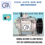 🔥READY STOCK 🔥HONDA ACCORD 2.4 (ND 10S15C) PV7 12V COMPRESSOR (RECON)
