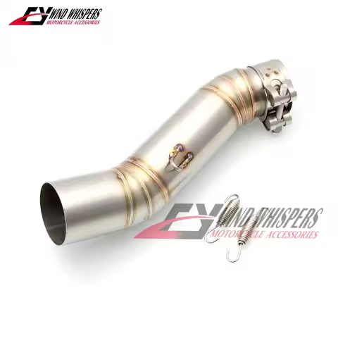 Motorcycle Exhaust Muffler Middle Pipe Connector Adapter Fit For HONDA CB400X CB500X CB500F CBR400R 