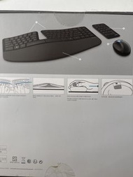 Microsoft 人體工學 Sculpt Ergonomic Desktop 鍵盤滑鼠套裝