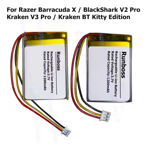 For RAZER Blackshark V2 Pro,Razer Barracuda X,Kraken V3 Pro,Kraken BT Kitty Edition Wireless Headset