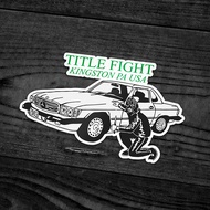 TITLE FIGHT Sticker Band (BOOTLEG)