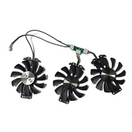 New Zotac GeForce GTX980 AMP Edition Graphics Card 75MM GA81S2U 4Pin 0.38A GPU FAN