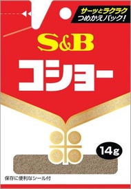 S&B 黑胡椒粉 袋裝 14g