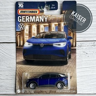 Matchbox GERMANY : Volkswagen EV4 (Metalflake Deep Blue)