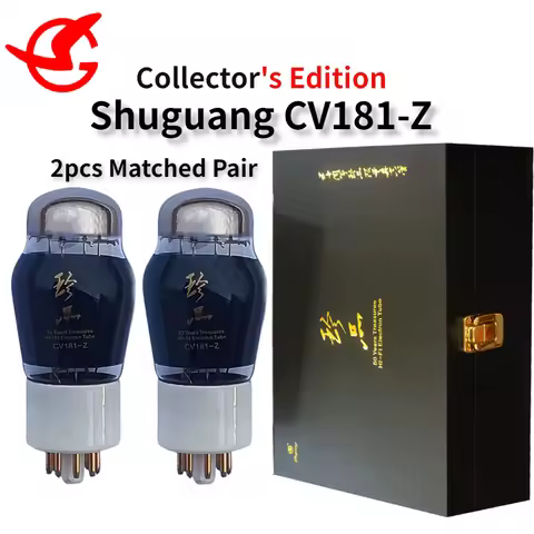 CV181-Z Vacuum Tube Replacement 6SN7 CV181 6N8P 6H8C ECC32 CV1998 HIFI Audio Valve Tube Matching Qua
