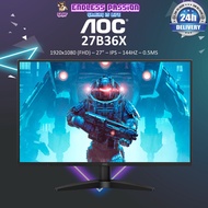 AOC 27B36X  27" IPS  1920x1080 (FHD) 144 Hz 0.5ms Gaming Monitor