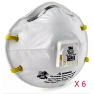 3M 8210V N95 FACE MASK WITH VALVE (10PCS/BOX) | TOPENG 3M 8210V N95 DENGAN VALVE | N95 口罩带阀门 (10片/盒)