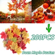 200 Artificial Maple Leaf Set Artificial Maple Leaf Momiji Photo Props