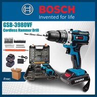 BOSCH Cordless Drill Heavy Duty Hammer Drill Cordless Impact Driver Screwdriver Impak Drill