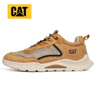 CAT Caterpillar รองเท้ากีฬา รองเท้าผู้ชายเตี้ย รองเท้าผ้าใบวินเทจ BLACK รองเท้าเดินป่าพักผ่อนกลางแจ้