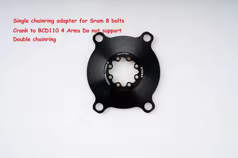 Stone bicycle Chainring Spider for Sram 8 bolts Force Red Rival Quarq Crank to BCD110 4 Arms