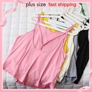 CJ Fat MM Halter Casual Vest Women's Camisole Summer New Style Beautiful Back Plus Size Loose Sexy T
