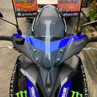 ชิวหน้าaerox ทรงศูนย์ สูง12นิ้ว บังลมaerox yamaha-aerox 155 ชิวแต่งAerox อุปกรณ์แต่งaerox ชิวAerox