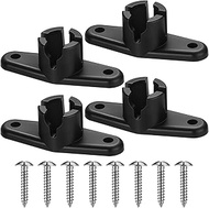 BBTO 4 Pcs Awnings Ball End Bases Compatible with Trimline Plastic Pop up Camper Awning Ball End Bas