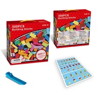MamaKiddo Children Kids 500 1000Pcs Blocks Toys 32x32 Dots Lego Base Plate Building Blocks Bricks Ba