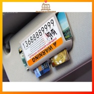 Mutlipurpose Card Clip Card Holder Car Card Clip Car Card Slot Multi-function Storage Box