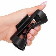 The Original Mello Hair Claw Clip Squishy Claw Clip Made in Korea Patent Pending 30021976 (Black, Me