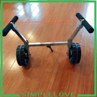 [Simple] Kayak Trolley with Support Stand Kayak Carrier Cart Kayak Carrier Kayak Cart for Carrying Kayaks Paddle Boards Transport