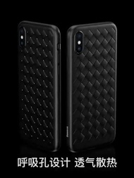 Baseus 2018 iPhone X XS Max XR 8 7 Plus BV Grid Pattern Case Ultra Thin Soft Silicone Protective