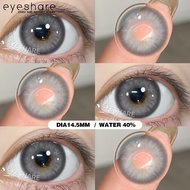 Eyeshare Contact Lens Big Eyes Natural Makeup 2PCS with Lens Case