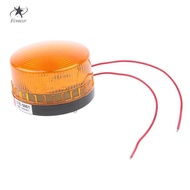 [Fenteer] Yellow Emergency LED Flashing Strobe Signal Warning Light Lamp Beacon AC220V