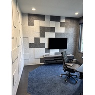 【Small square Acoustic Panels】1PC  High Density Soundproof Wall Panels Self-Adhesive, Square Sound P