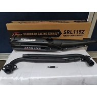 Lagenda 115 Fi SRL110 SRL115 Exhaust Standard Racing APIDO NLK exzos ekzos YAMAHA SRL 110 Z ZR LAGEN