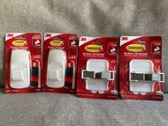 (包順豐櫃/面交)3M無痕特大型掛鈎2個+拖把夾2個