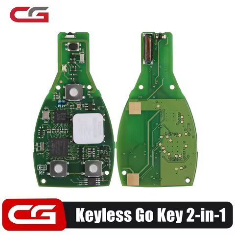 CG MB 08 Version Keyless Go Key 2-in-1 315MHz/433MHz for Mercedes W164 W221 W216 from Year 2005-2010