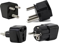 US to South Africa Travel Adapter Plug for USA/Universal to Africa Type M N D E (C/F) AC Power Plugs