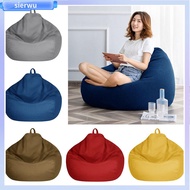 SIERWU Organizing Toys Soft Comfy Seat Sofa Couch Cover Lazy Lounger Snugly Gamer Chair Large Bean Bag Chair Sofa Cover